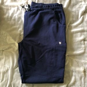 Figs Scrubs Yola Skinny Pant Navy